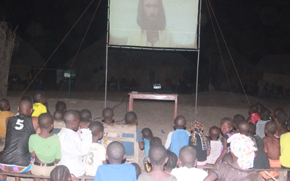 Dozens watch Jesus Film at Clinic